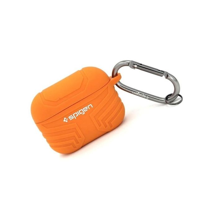 Spigen Silicone Protective Case for AirPods Pro 2 (Orange)