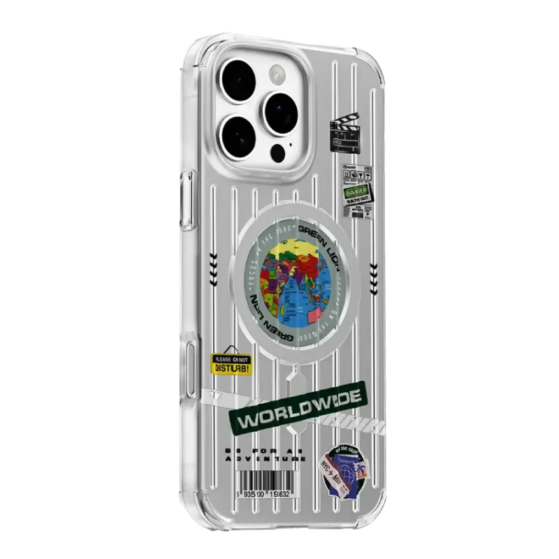 Green Lion Globe (MagSafe Case) for iPhone 16 Pro Max