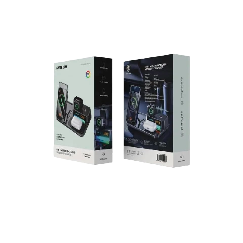 Green Lion 6 in 1 Multifunctional Wireless Charger