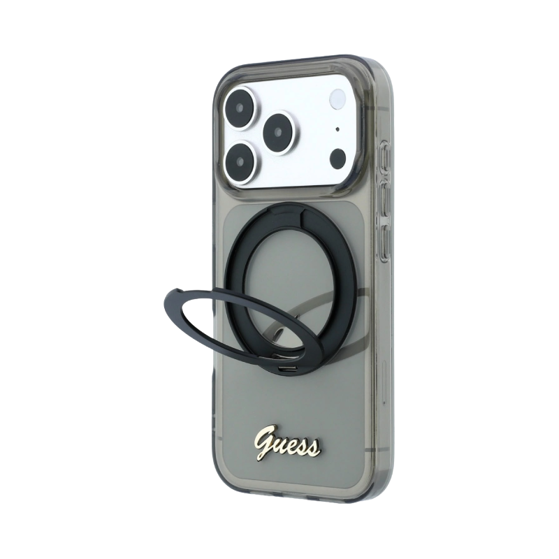 Guess Magnetic phone case featuring a translucent