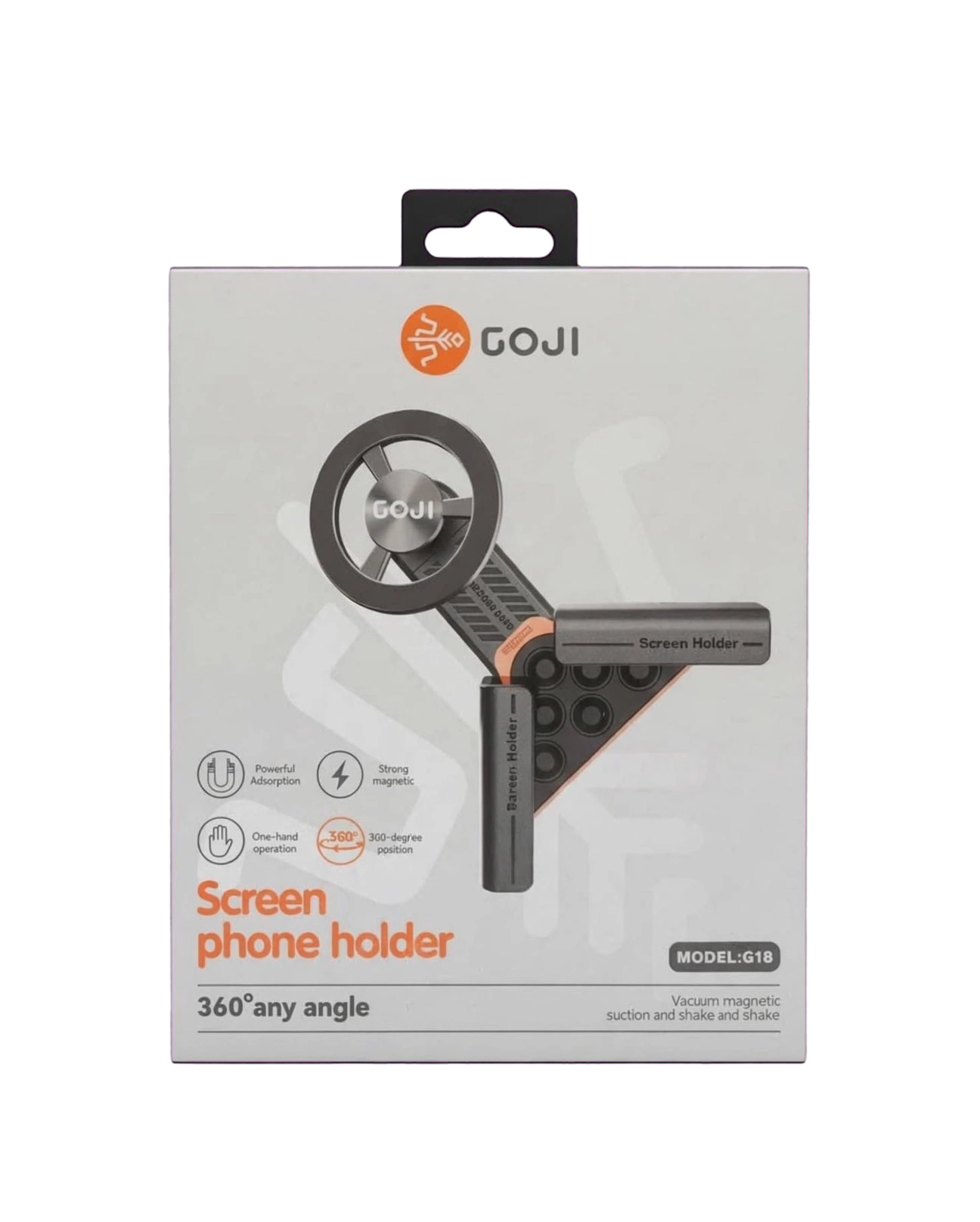 GOJI Car Screen Phone Holder with 360° Rotation
