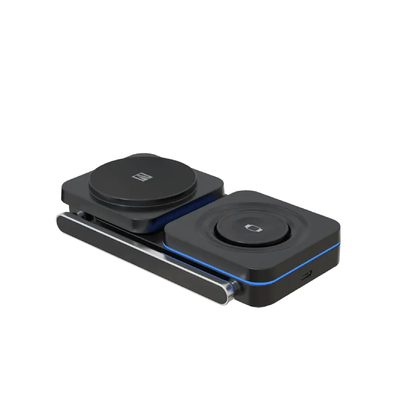 Levelo Aurora 3 In 1 Wireless Charger - Black