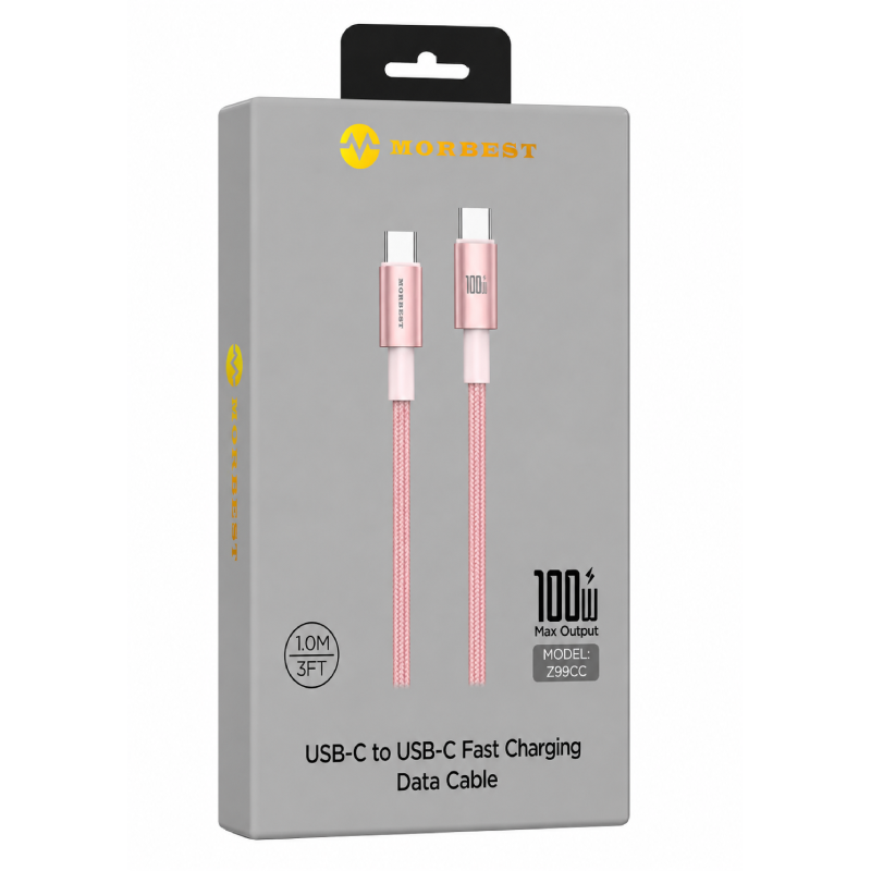 Morbest Z99CC USB-C to USB-C Fast Charging Data Cable