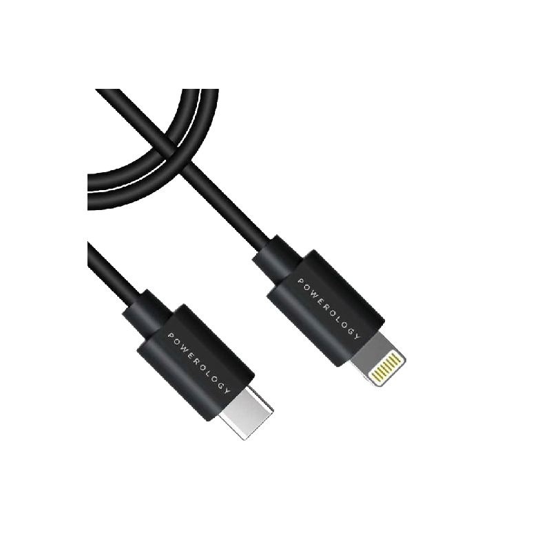 Powerology USB-C Lightning Data and Charge Cable (3m/9.8ft)