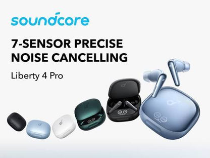 Soundcore by Anker Liberty 4 Pro ANC Earbuds, 7-Sensor ANC