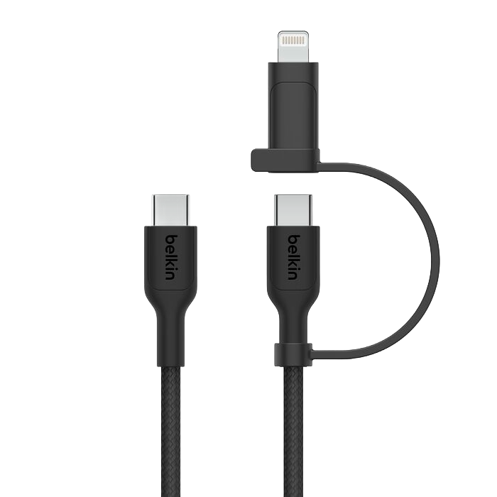 Belkin 2-in-1 Cable with USB-C and Lightning Connector