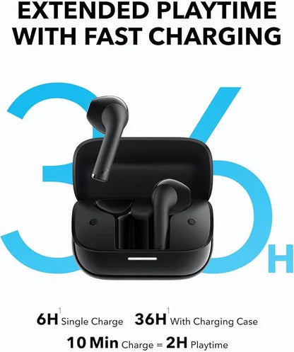 soundcore by Anker K20i Semi-in-Ear Earbuds, 36H, IPX5