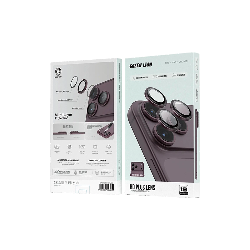 GREENLION HD PLUS LENS FOR IPHONE 18 SERIES