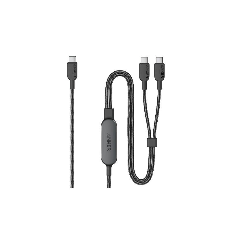 كابل Anker 140W 2 في 1 USB-C إلى USB-C