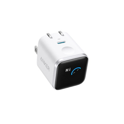 Anker Nano Charger (45W, Smart Display, 180° Foldable)