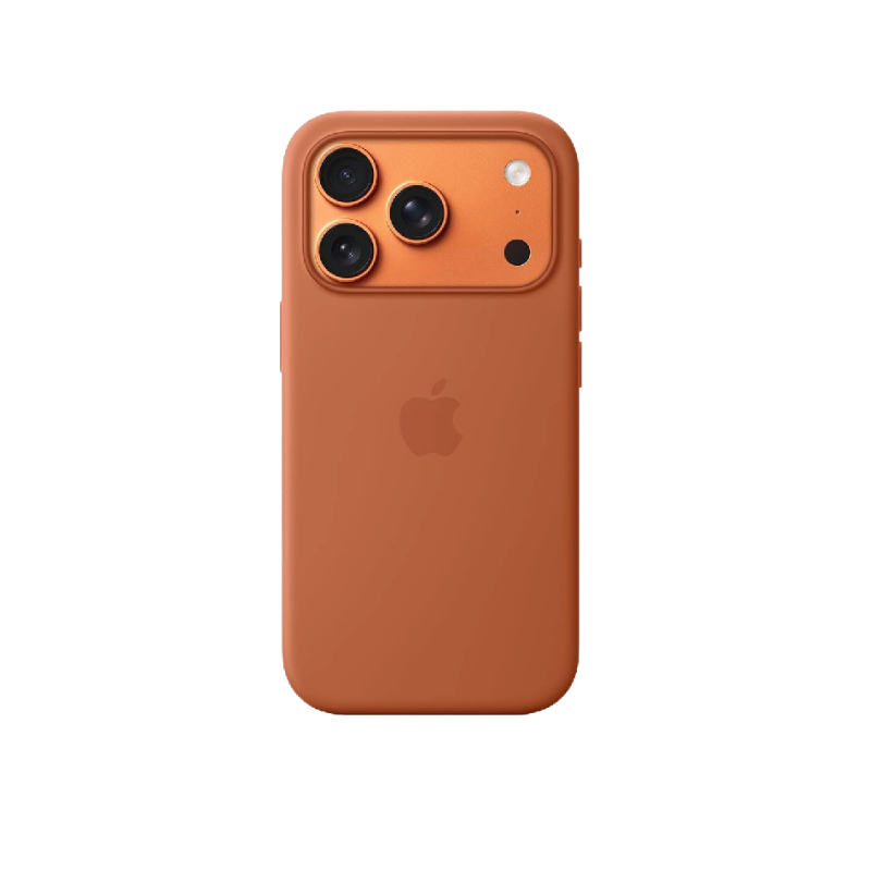 Apple iphone 17 Pro Silicone Case with Magsafe - Terra Cotta
