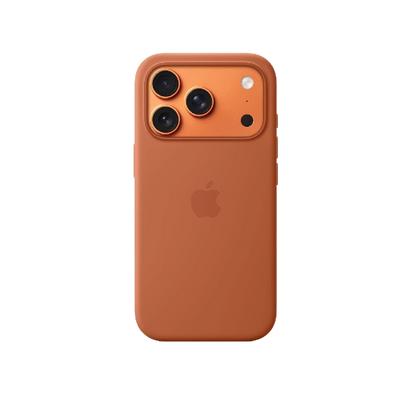 Apple iphone 17 Pro Silicone Case with Magsafe - Terra Cotta