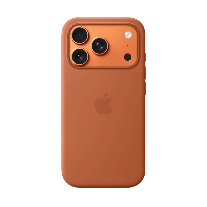 Apple iphone 17 Pro Silicone Case with Magsafe - Terra Cotta