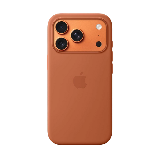 Apple iphone 17 Pro Silicone Case with Magsafe - Terra Cotta