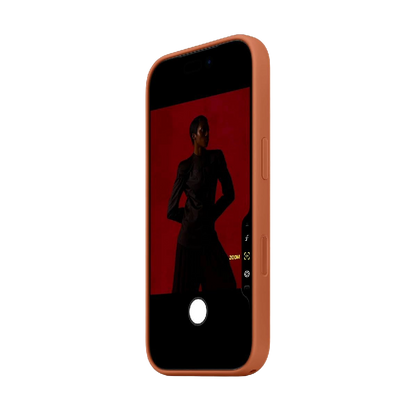 Apple iphone 17 Pro Silicone Case with Magsafe - Terra Cotta