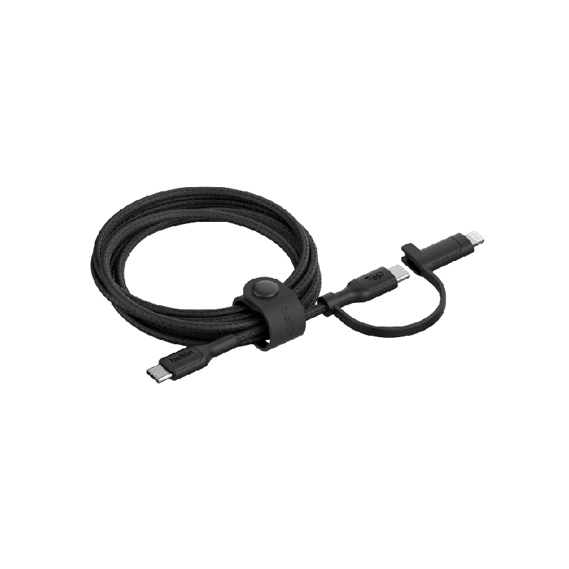 Belkin 2-in-1 Cable with USB-C and Lightning Connector