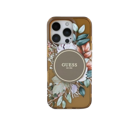 غطاء صلب شفاف Magsafe IML من CG Mobile Guess