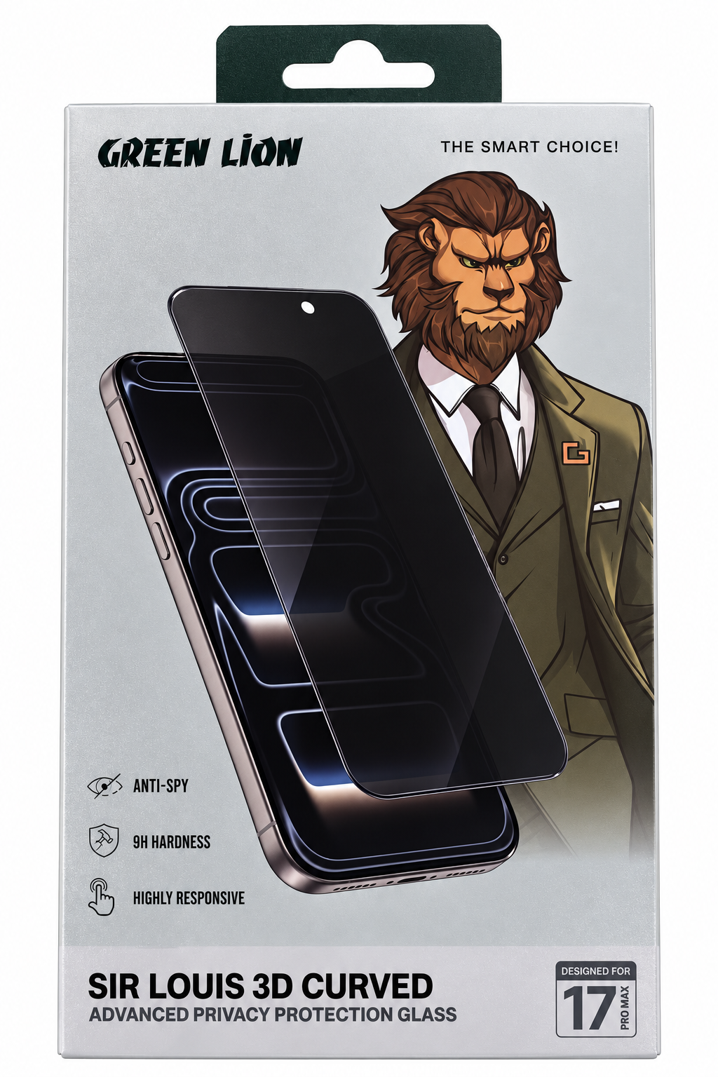 GREENLION SIR LOUIS 3D CURVED 17 PROMAX SCREEN
