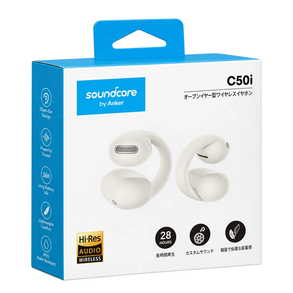 Soundcore by Anker C50i Open-Ear Clip Earbuds, Hi-Res, BT 6.0