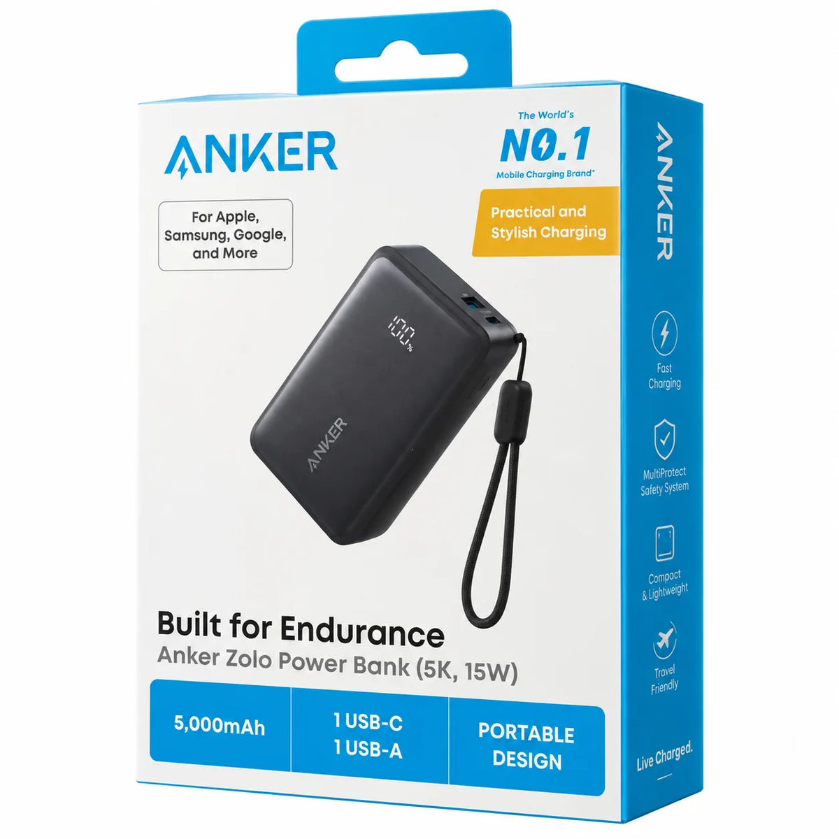 ANKER ZOLO 5K 15W POWERBANK