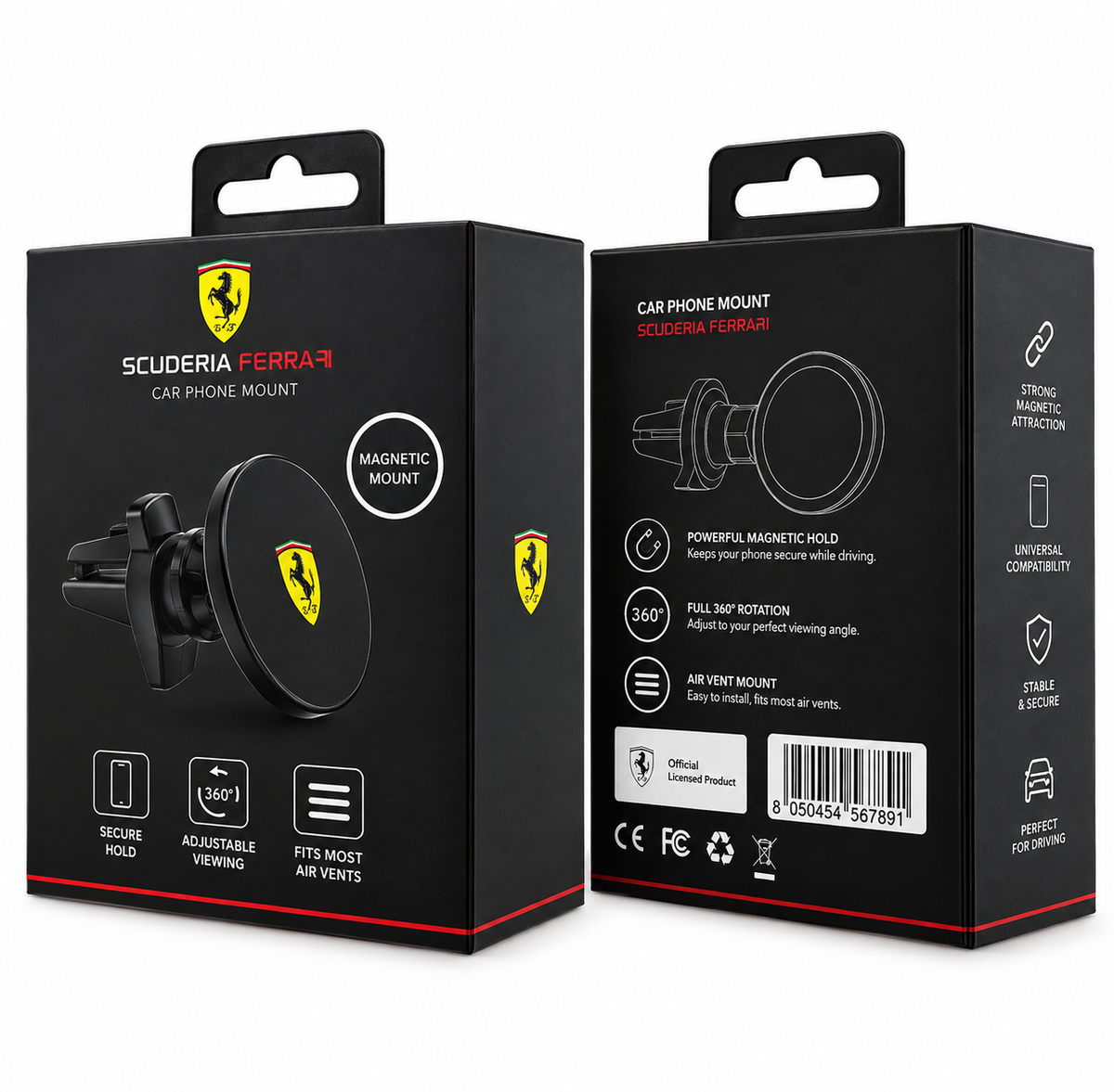 FERRARI CAR HOLDER MAGNATIC