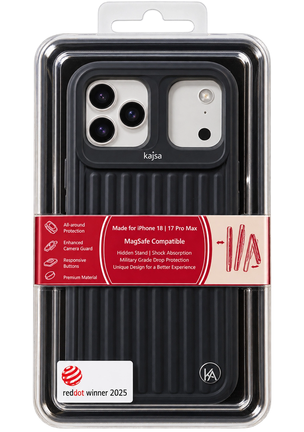 HARD CASE IPHONE 18 PROMAX KAJSA