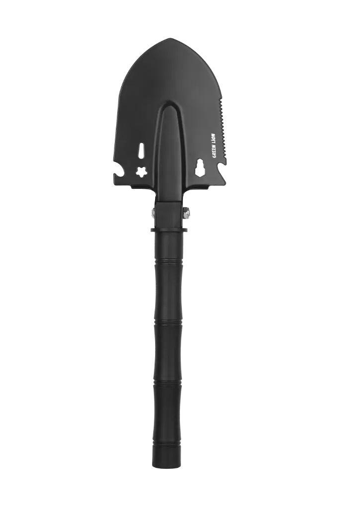 Green Lion GSV-8 Multi-Purpose Mini Shovel 8 IN 1 Outdoor Companion - Black