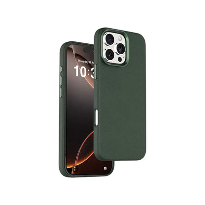 Green Lion (Heritage Magsafe) Leather Case for iPhone 16 Pro Max - Pro