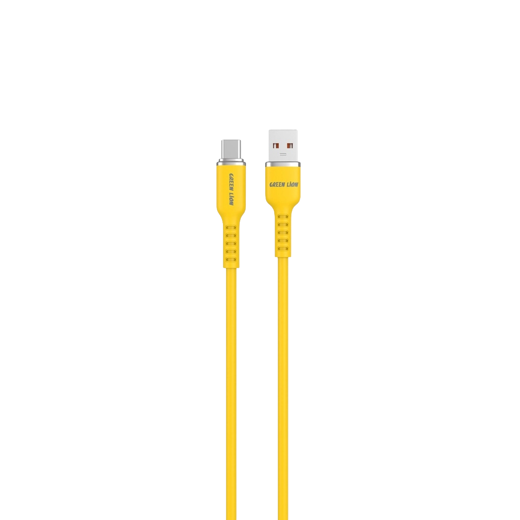 كابل سيليكون Green Lion من USB-A إلى USB-C