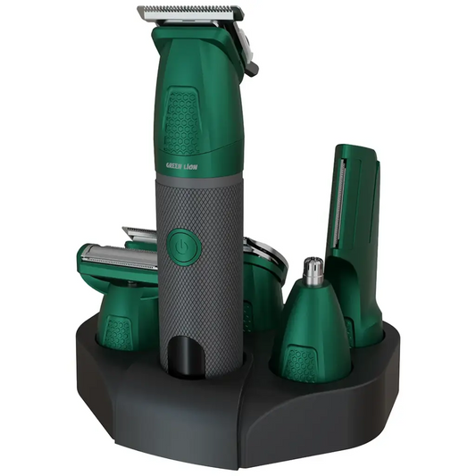 Green Lion Style Pro 6-In-1 Grooming Kit - Green
