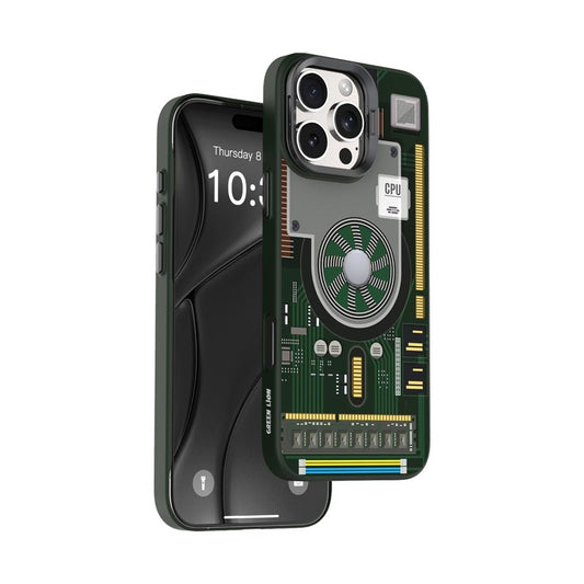 Green Lion (Techguard MagSafe) Case For iPhone 16 Pro Max / 16 Pro