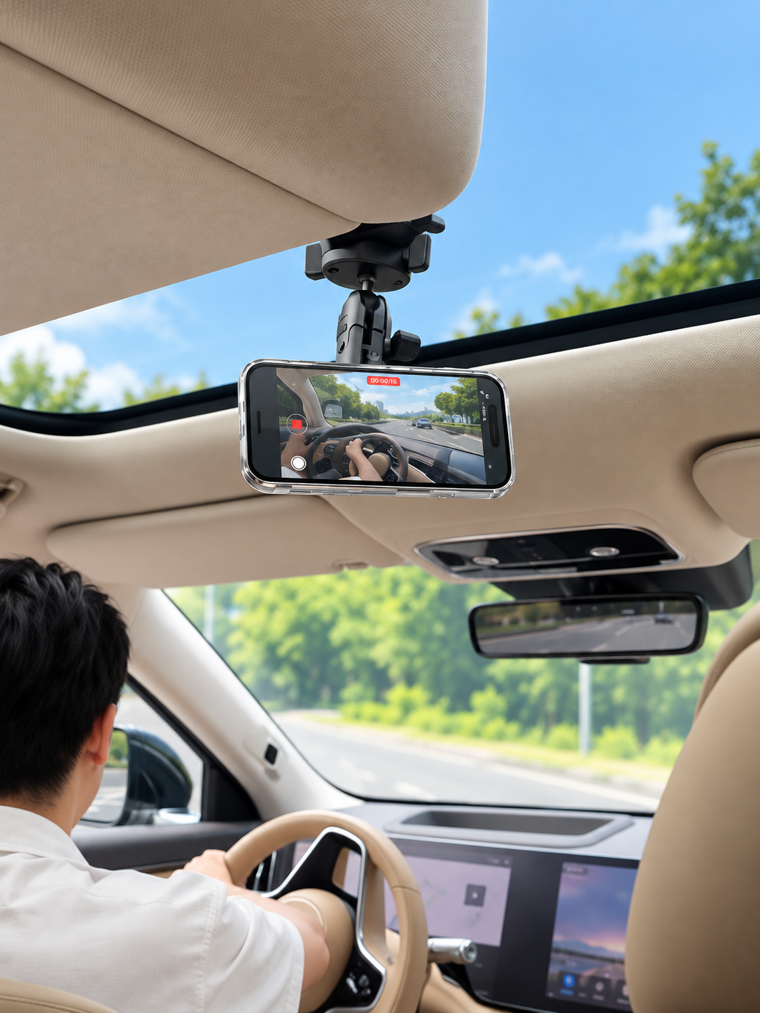 GOJI G31 Double-Sided Magnetic Car Phone Holder