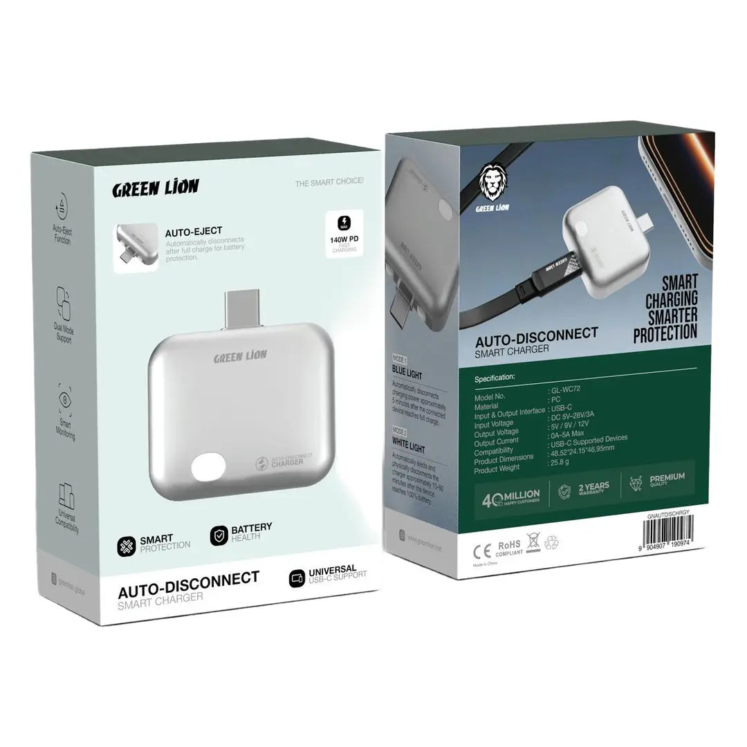 GREENLION AUTO-DISCONNECT SMART CHARGER