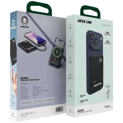 GREENLION POWERBANK BOND SLIM 5000MAH