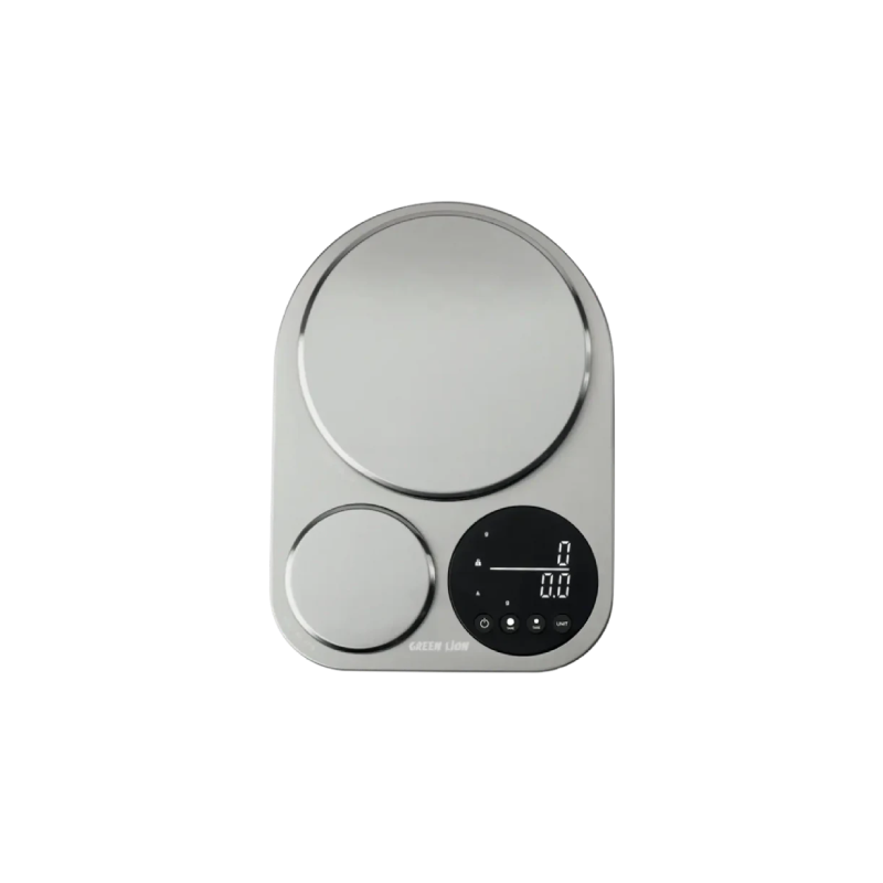 Green Lion Dual Kitchen Scale - Silver