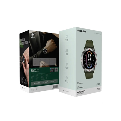 Green Lion Gear Fit Smart Watch Green