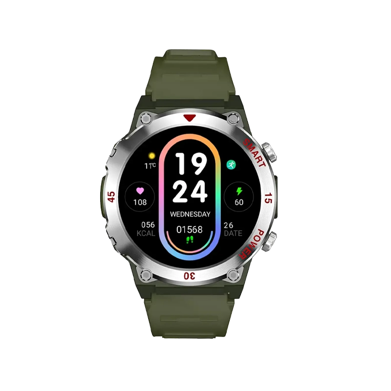 Green Lion Gear Fit Smart Watch Green