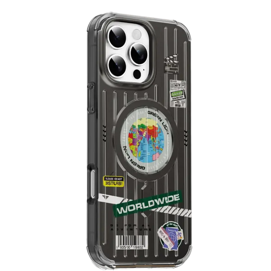 Green Lion Globe (MagSafe Case) for iPhone 16 Pro/Pro Max