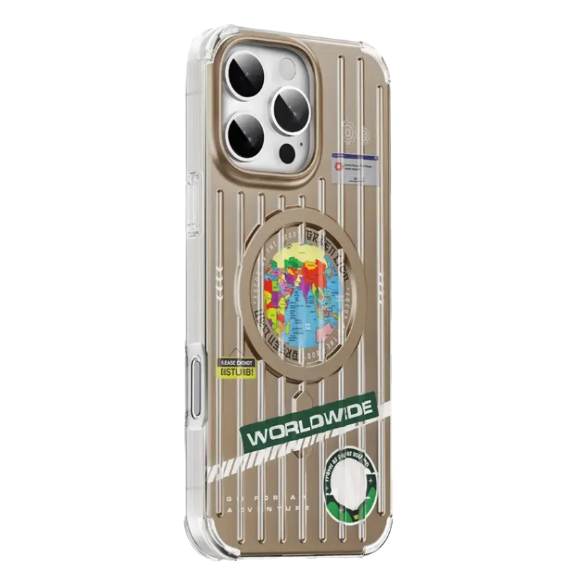 Green Lion Globe (MagSafe Case) for iPhone 16 Pro/Pro Max