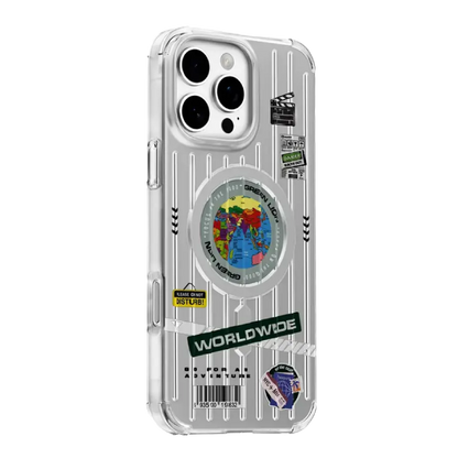 Green Lion Globe (MagSafe Case) for iPhone 16 Pro/Pro Max