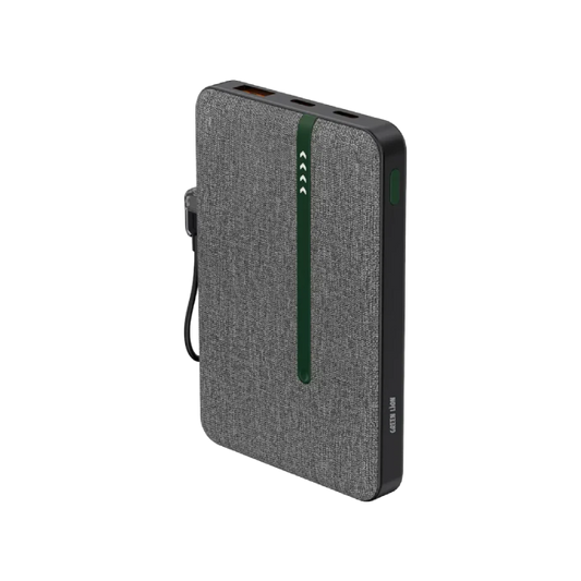 Green Lion Kyoto 10000mAh Power Bank - Black