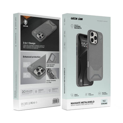 Green Lion MagSafe Metalshield for iPhone 16 Pro Max / Pro