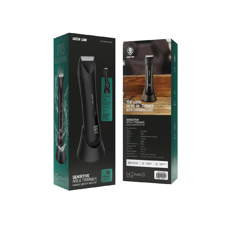 Green Lion Sensitive Area Trimmer 600mAh - Black