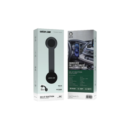 Green Lion Suction Gx-37 Phone Holder - Black