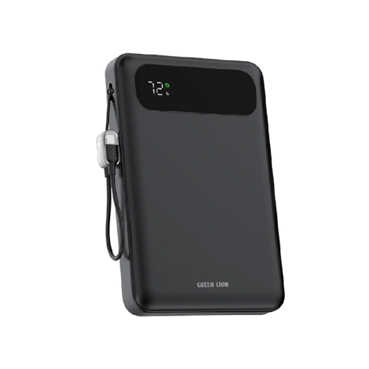 Green Lion Toledo 10000mAh Power Bank PD 20W - Black