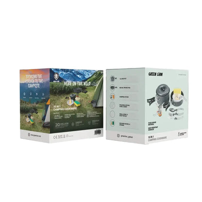 Green Lion 10 IN 1 (Camping Cookware) / Black