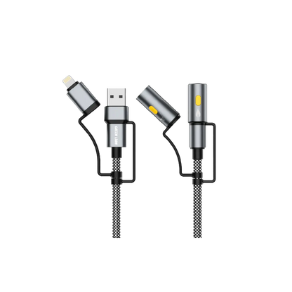 Green Lion 6 in 1 Cable Charging, Led Light, Ignition