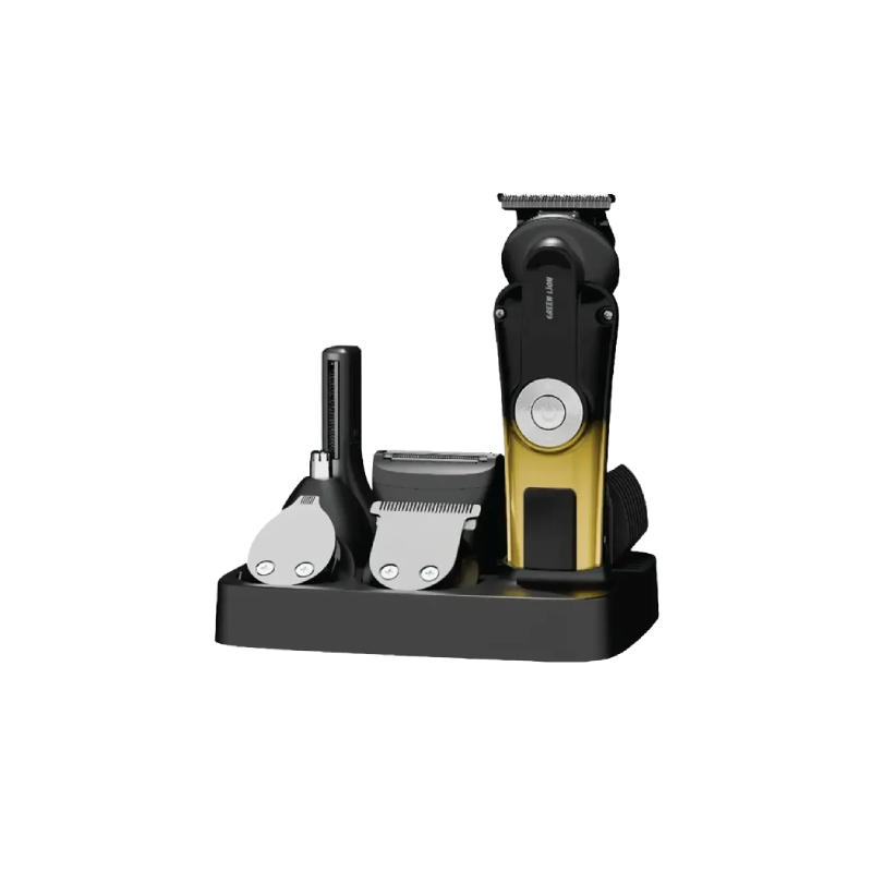 Green Lion 6 in 1 Trim Pro Grooming Kit - Black