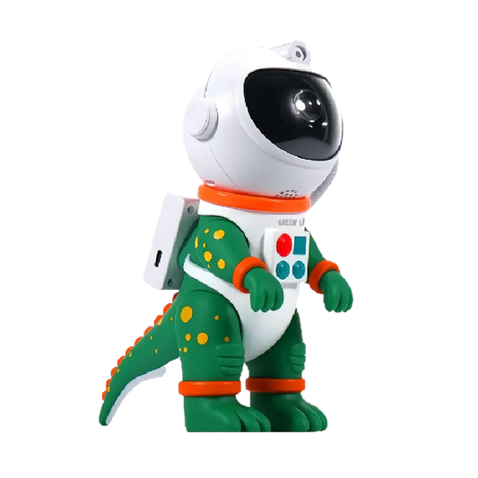 Green Lion Astronaut Night Light Projector - Green