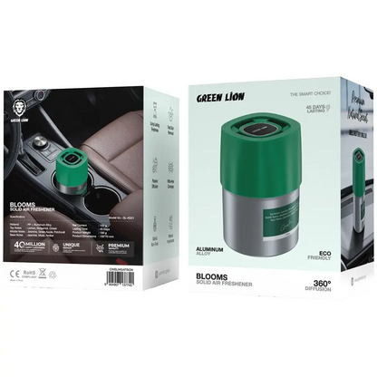 Green Lion Blooms Solid Air Freshener - Green